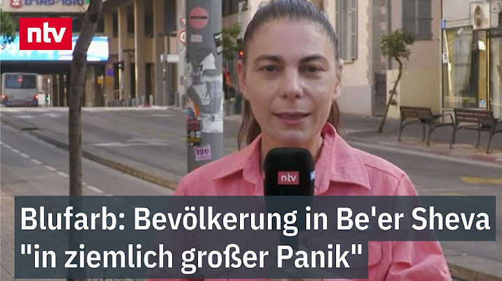 Bevölkerung in Be'er Sheva "in ziemlich großer Panik" - Iranische Rakete trifft Ort erneut
