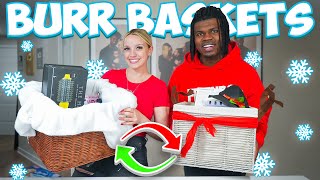 WE MADE EACH OTHER BURR BASKETS!! | VLOGMAS DAY 23