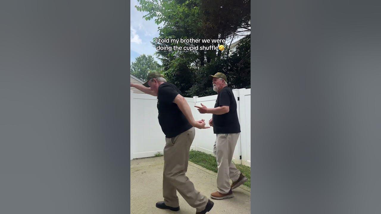 He was so confused 🤣🤪 #cupidshufflechallenge #cupidshuffle #hanelinetwins: #shorts #short #hane