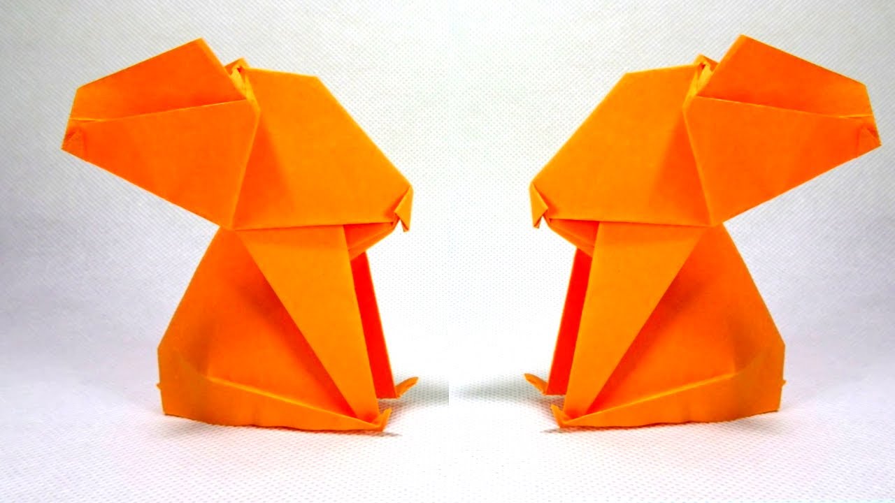 Origami Koala (Yoshihide Momotani) - Paper Folding / Papier Falten / 종이접기 -  Paper Crafts 1101 おりがみ 