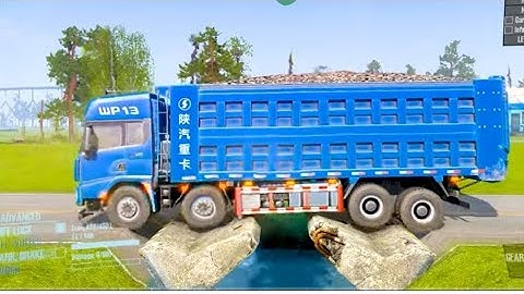 Spintires: Mudrunner Mod Truck | DriverSkills Gameplay | Game Daily #mudrunner#spintires