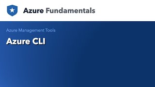 Management Tools - Azure CLI