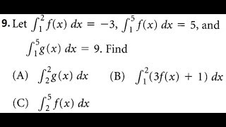 Calculus 2 Review for Test 2c Question 9