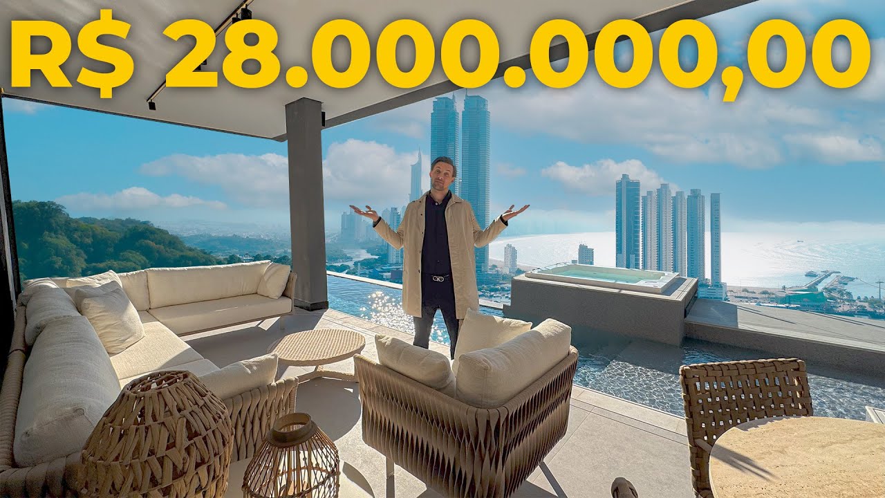 A MELHOR MANSÃO VISTA MAR POR 28 MILHÕES O SUPRASSUMO DO LUXO EM BALNEÁRIO CAMBORIÚ