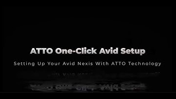 ATTO360 Networking:  Customized Solutions for Avid Workflows