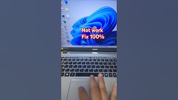 Laptop TouchPad Not Working Fix100%  | Touchpad On/Off Shortcut Key#touchpad#shorts
