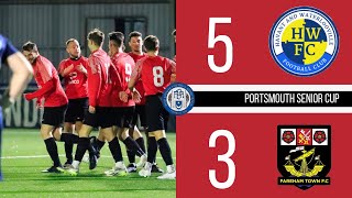 Match Highlights | Fareham Town vs Havant \& Waterlooville (Portsmouth Senior Cup)