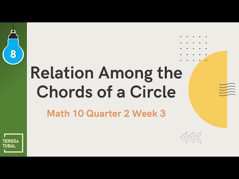 08 - Relation Among the Chords of a Circle  || G10Q2