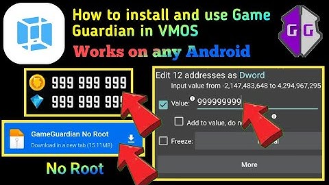 How to Install & Use Game Guardian in VMOS | 100% Working No Root