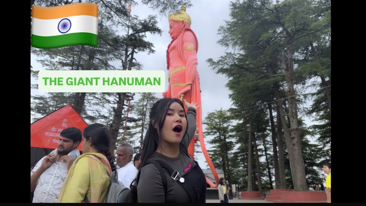 Visiting the Highest Hanuman Temple and the Giant Hanuman on Jakhoo Hill