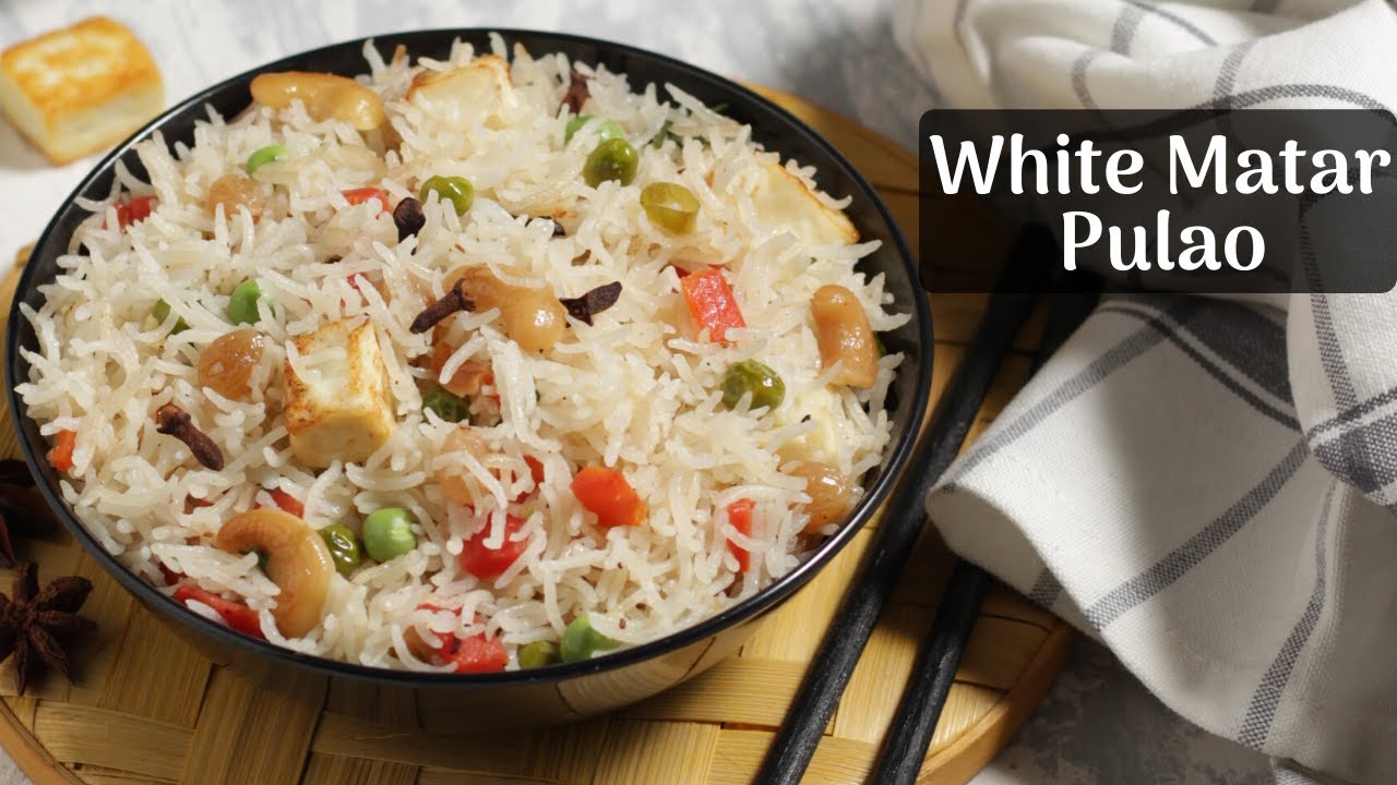 Siddhi making Veg White Pulao, recipe video