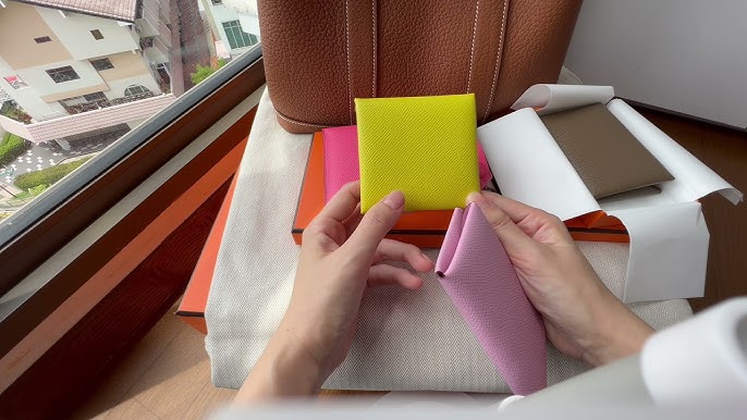 hermes calvi card holder colors