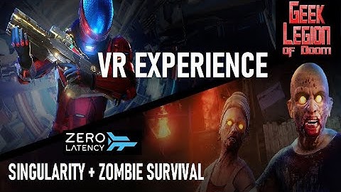 FREE ROAM Virtual Reality Experience - Meetspace VR ft Zero Latency - Singularity & Zombie Survival