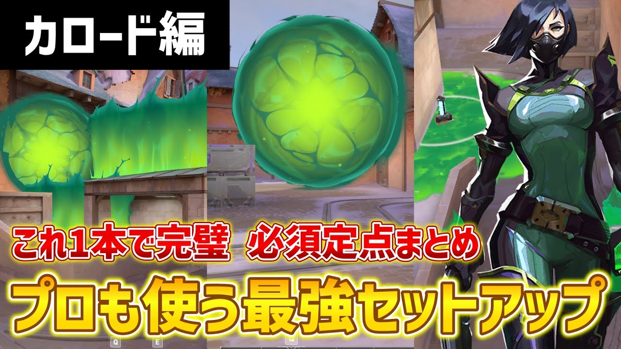 【VALORANT】これ一本ですぐに使える！カロードヴァイパー最強セットアップ解説【ヴァイパー】