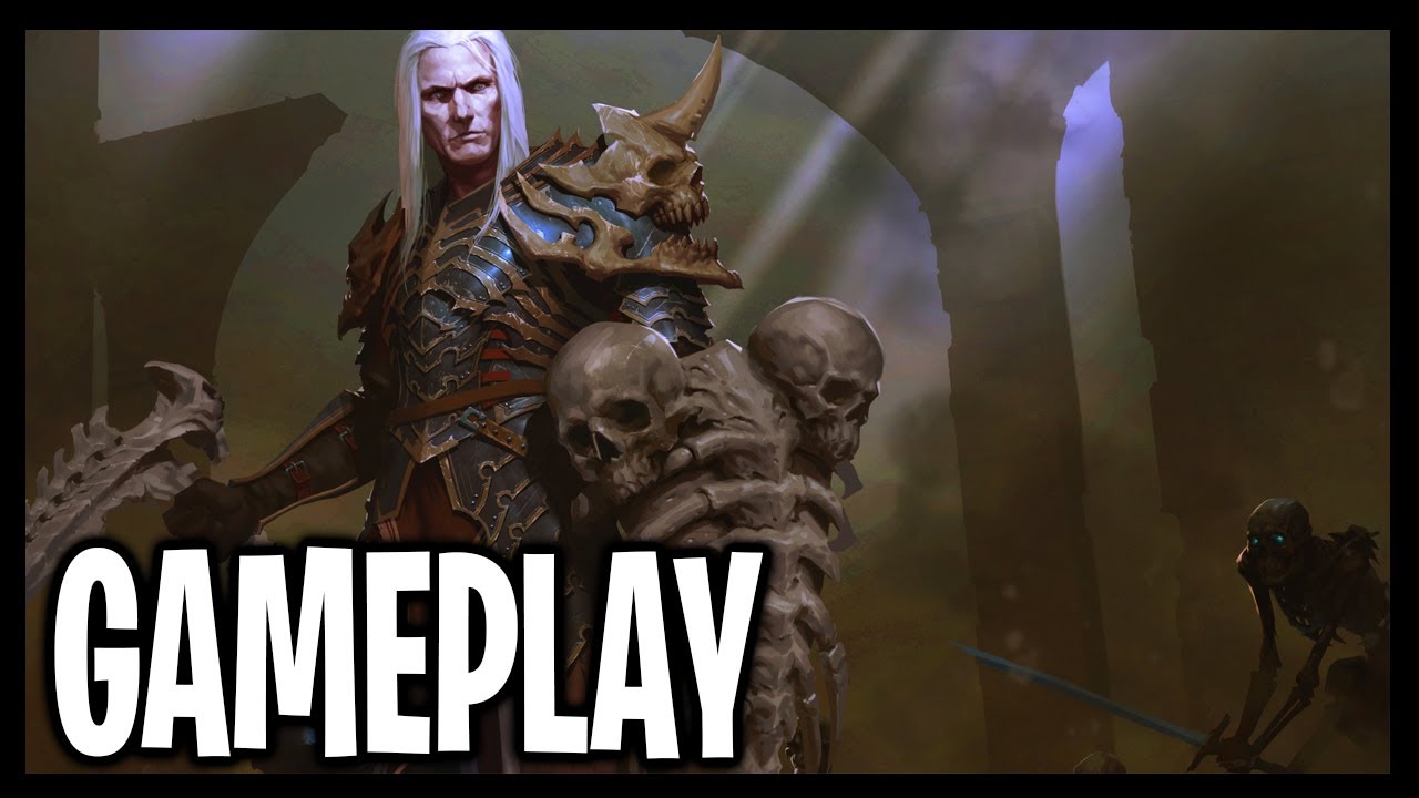 Diablo 4 Gameplay - Obols Curiosity Vendor - Blue Questing Necromancer