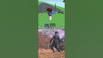 Roblox is patching com offset🕊️💔 #shorts