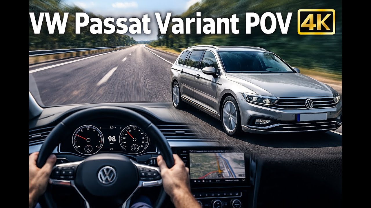 VW Passat Variant 1.6 TDI 120 PS – 4K POV Test & Review