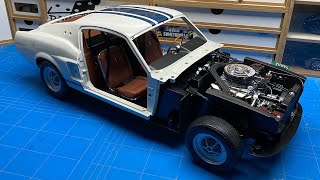 Agoramodels: 1/8th scale 1967 Shelby Mustang GT500 Supersnake Part 2 Chassis and Engine