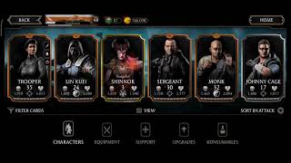 Collection Of Characters I Master Kombat April 2021 I Mortal Kombat Mobile I Android