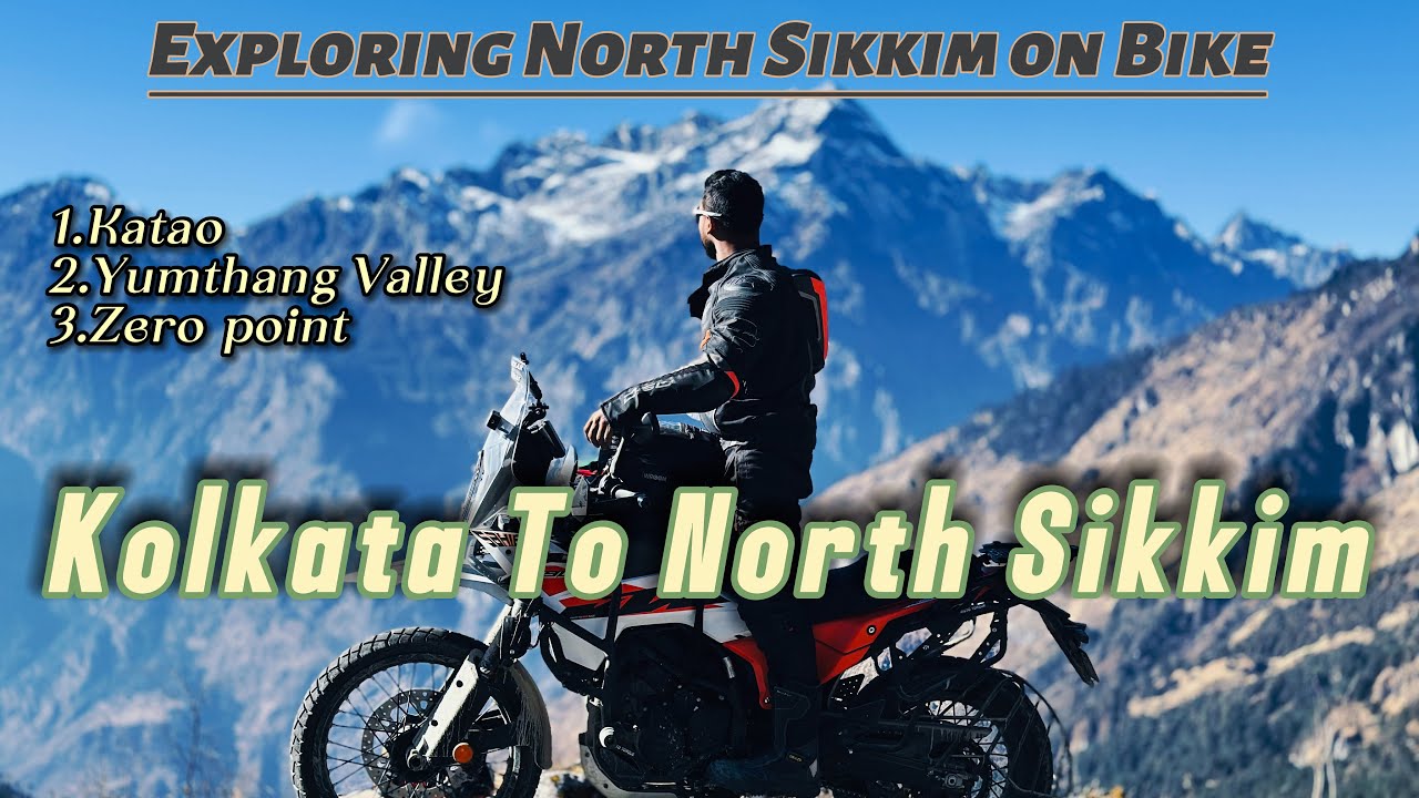 Exploring NORTH SIKKIM on My KTM ADV 390 Gen 3 | Kolkata to North Sikkim Road Trip