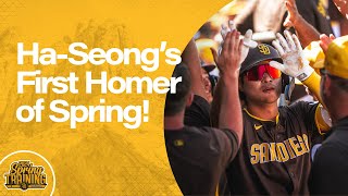 김하성 | Ha-Seong Kim's First Home Run of Spring!