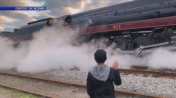 Iconic 611 steam locomotive returns to the rails this fall