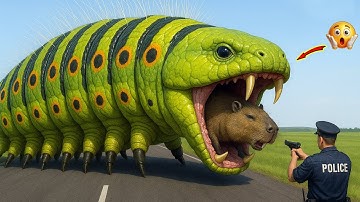 Heldhaftig reddingsteam redt hulpeloze capibara van gigantische insectenaanval 🐛