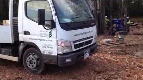 Advanced mini piling systems