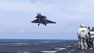 USS Harry S. Truman (CVN 75) conducts operations with French naval aviation aircraft.