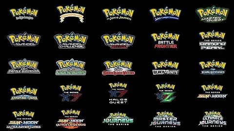 Pokémon | Every Official English Theme songs (1997-2022, Season 1-25)