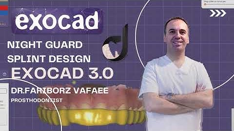 How to design night guard in exocad 3.0 (part2)