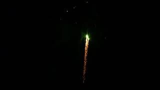 FPR020 Римская свеча 1,75 green tail fry red crossette