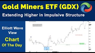 Gold Miners ETF (GDX) Extending Higher in Impulsive Structure