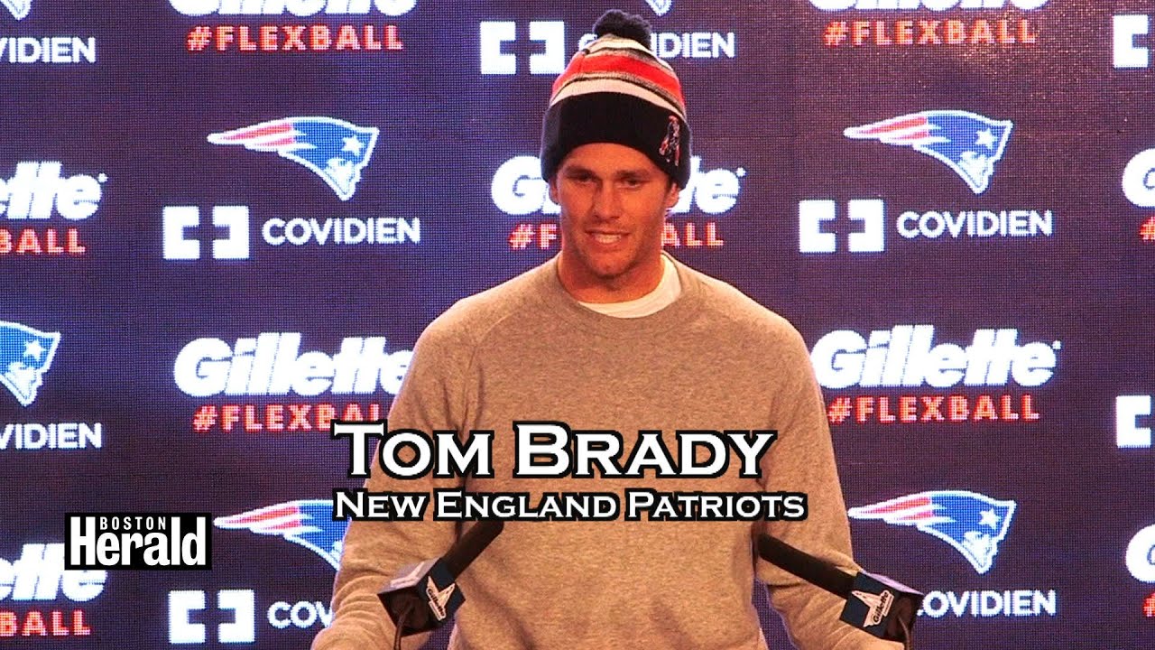 Patriots Tom Brady Addresses Deflated Footballs & NFL Rules YouTube