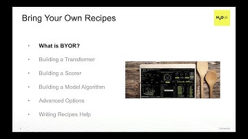 Webinar: How to Make a Recipe with H2O Driverless AI