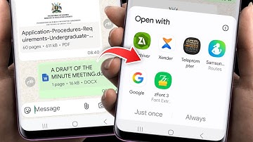 PDF Files & Documents Not Opening in WhatsApp | WhatsApp PDF Files Not Opening Problem