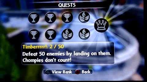 Skylanders Giants: Tree Rex - Timberrrrr! Quest (for those who don