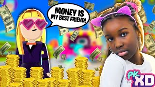 SPOILED RICH GIRL MORNING ROUTINE IN PK XD!!! (PK XD ROLEPLAY) screenshot 5
