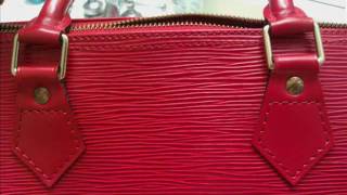 Louis Vuitton Authentication - ITEM 38 Epi Red Speedy 