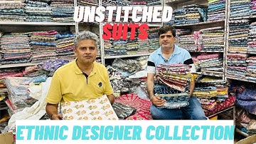 Premium Jaipuri Hand Block Print Cotton Suits with Kota Doria and Chiffon Dupattas #unstitched