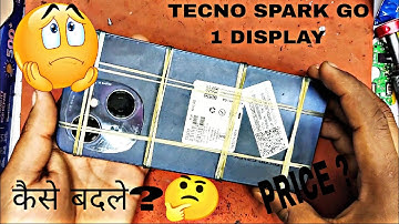 TECNO SPARK GO 1 DISPLAY REPLACEMENT || TECNO SPARK GO 1 ORIGINAL COMBO CHANGE 🤔 #phone #repair