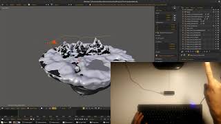 Leap Aided Modeling & Animation: Center Of Interest