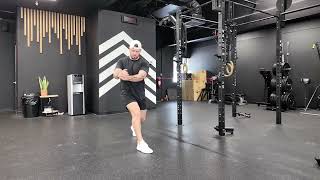 Split Stance Cable Torso Rotation