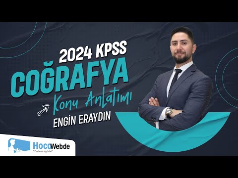 40) KPSS 2024 COĞRAFYA ENGİN ERAYDIN TÜRKİYE'NİN BEŞERİ COĞRAFYASI - 6