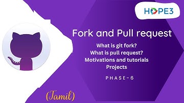 Fork and pull request | Git and GitHub | Tutorials | Projects | Motivation | Tamil |