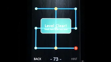 One Touch Drawing level 73 World 1 Blue World Solution Walkthrough