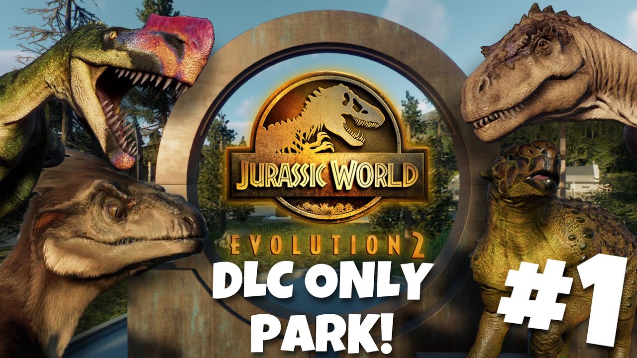 DLC DINOSAUR ONLY PARK BUILD!! - Jurassic World Evolution 2 Speedbuild ...
