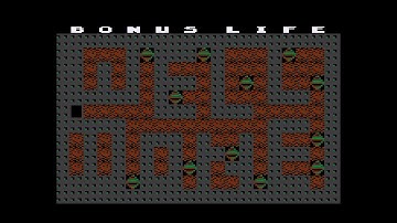 Atari MJR Boulder Dash. Cave 20. Bonus Life