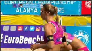 Beachvolley 2017-Ittlinger/Mersmann GER vs.Menegatti/Perry ITA-2017 Alanya Masters-Bronze medal