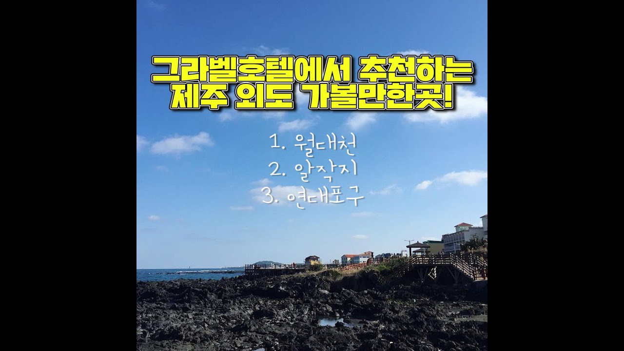 그라벨호텔에서 추천하는 제주 외도 가볼만한곳!! #Shorts
